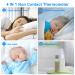 HEAL-CHECK Medical Infrared Thermometer | Baby & Adult Forehead/Ear Thermometer | Memory Function, 1 Sec Measurement | Age Selection | Magnetic Switch | Body & Surface Space - Buy Online on GoSupps.com