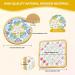 DIY Glass Mosaic Tiles Kit with Wooden Coaster - 4 Sets, Mixed Colors, Adults Craft Materials for Handmade Home Decor Gifts - Buy Online on GoSupps.com