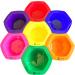 Kobe Professional 14-Piece Rainbow Hair Dye/Tinting Bowl and Brush Set for Professional and Home Use - Buy Online on GoSupps.com