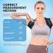 Back Brace for Posture Correction | Upper Back Support for Men & Women | Pain Relief for Lumbar Neck & Shoulders | Adjustable Black Clavicle Brace - Buy Online on GoSupps.com
