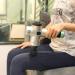 Awesafe Handheld Deep Tissue Percussion Massage Gun - Electric Body Massager for Pain Relief with 4 Speeds, LCD Screen, Quiet Motor, 5 Massage Heads - Buy Online on GoSupps.com