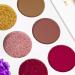 Portshade Palette: 10 High-Pigmented Eyeshadows in Red Rose Gold Silver & Brown - Glitter & Matte Makeup for Long-Lasting Looks | International Shipping Available - Buy Online on GoSupps.com