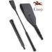 Double Slapper Horse Crop - 18 Black English Equestrian Riding Crop for Horses - Buy Online on GoSupps.com