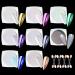 Bishengyf 6 chrome glitter powder - Chrome nail powder mirror effect Chrome pigments for nail art and nail design starter 04-6 colors
