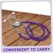 Shop Happyyami Portable Livestock Stethoscope - Ideal for Sheep & Farm Animals - Rubber Purple Design - Buy Online on GoSupps.com