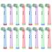 Kids Replacement Toothbrush Heads Compatible with Braun Oral B Kids Electric Toothbrushes Cavity Protection Mini Brush Head with Soft Bristles for 3+ Age 16