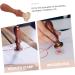 OHPHCALL 1pc Dispensing Plate Tool Espresso Tool Antique Seal Stamp Eyeshadow Applicator Hotfix Wooden Handle 1 count (Pack of 1) Golden - Buy Online on GoSupps.com