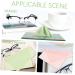 100Pcs Premium Lens Cleaning Cloths - Perfect for Glasses Cameras & TVs | Microfiber Wipes for Smudge-Free Cleaning - Buy Online on GoSupps.com