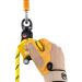 PETZL Spin S1 High Efficiency Pulley - Unisex Adult | Rotating Disc U Yellow for Seamless International Shipping - Buy Online on GoSupps.com