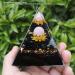 Buy Hohxfyp Orgon Pyramid Exquisite Resin Crystal Chakra Pyramid for Meditation Yoga & Home Decor - Buy Online on GoSupps.com