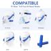 8 Pack CPAP Headgear Strap Covers - Universal & Reusable Soft-Fleece Pads by Medihealer - Buy Online on GoSupps.com