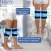 Revix XL Reusable Knee Cooling Pads - Gel Cool Pack for Pain Relief Swelling & Recovery - 2 Pieces with Velcro Fastener (Blue) - Buy Online on GoSupps.com