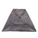 ZLXHDL Electric Heating Blanket Electric Heating Shawl Cover Soft Fluff 3 Heating Gears Keeps Warm USB Heating Blanket With Timing(Gery)