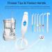 Oral Hygiene Accessories | Water Hose with Flosser Replacement Jet Tip for Waterpik WP-100 WP-300 WP-660 WP-900 - Buy Online on GoSupps.com