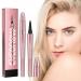 Eyebrow Pencil Eyebrow Microblading Pen - 4 Tip Microblade Eyebrow Pencil - Eye Makeup Eyebrow Pen with Waterproof Smudge-proof and Long Lasting Eyebrow Makeup for Natural Eyebrow Hair - Black