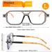 FEISEDY Vintage Square Blue Light Blocking Glasses - Unisex 70s Flat Aviator Anti-Glare Transparent Grey 52mm - Ideal for Computer Use - Buy Online on GoSupps.com