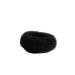 WIG me up-RH-046-6x3-black dutt pillow for haardutt dutt pillow ring hair rose volume hair styling black very small 6 x 3 cm 6x3cm black (black)