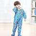 De feuilles Kids Button Rain Suit | Waterproof Hooded Raincoat Jumpsuit 4-6 Years Blue Cars - Buy Online on GoSupps.com