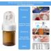 INCELLICE Hydra Needle Roller 0.25mm Derma roller for Hair Beard Growth 150 Titanium Needles Microneedling Roller Serum Applicator with 2 5ml Empty Ampoule for Adsorption of Skin Care Essence Serum Hydra Roller 0.25mm - Buy Online on GoSupps.com