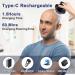 Eurobuy Hair Clippers Men Waterproof Circular Cordless Hair Trimmer Rechargeable LED Display Mini Portable Hair Cutter with 2 Guide Combs - Buy Online on GoSupps.com