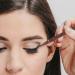 Double Edge Lower Lash | Waterproof Liquid Liner Pencil Three Colours Choices Eyeliner Pencil for Makeup Beginners Liquid Pencil with Bifurcated Brush Head Pochy Brown Coffee - Buy Online on GoSupps.com