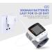 Wrist Blood Pressure Monitor with USB Charging and Voice Broadcast - OMKER Digital BP Cuff with Large Display Screen - Buy Online on GoSupps.com