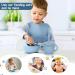 Buy DreamHigh 7-Piece BPA-Free Children s Tableware Set | Dishwasher-Safe Silicone Baby Dishes with Suction Cups Bibs & Spoon for Toddlers & Babies - Shop Now! - Buy Online on GoSupps.com