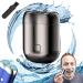 2024 New Upgrade Pocket Shaver USB Mini Shavers for Men 2024 New Upgrade Portable Pocket Shaver Mini Shavers for Men New Mini Electric Shaver Rechargeable Waterproof Compact Electric Shaver (Gray)