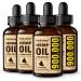 LUCKCHAN Organic Oil Drop C02 Extraction Vegan Non-GMO - Natural Tincture Drops 4-Pack