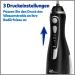 Waterpik Wireless Oral Shower Cordless Advanced - 4 Pressure Settings Regulated Printing Area Induction Charging Black - Shop Internationally - Buy Online on GoSupps.com