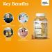 Organic Mullein Gummies - Respiratory & Digestive Support - 2000mg 60 Chews - Buy Online on GoSupps.com