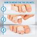 Kimihome 9 Packs Toe Splints - Toe Corrector for Overlapping Toe, Hammer Toe Straighteners for Curled and Crooked Toes - Buy Online on GoSupps.com
