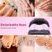Buy Gel UV LED Nail Lamp - 268W High Power 4 Timer Settings & Auto Sensor for Professional Manicure - Buy Online on GoSupps.com