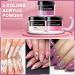 Morovan Acrylic Nail Kit - Professional 3-Color Powder & Liquid Set for Nail Extension - Includes Brush, Primer, Glue & Tips for Beginners - Buy Online on GoSupps.com