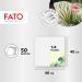 FATO Tropical Decor Airlaid Paper Napkins 50 Pack 40x40 cm Folded Textile Effect for Parties & Events - Buy Online on GoSupps.com