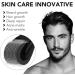 Dr.roller Derma Roller Hair Growth Men Beard Roller Microneedling Roller for Growth 540 0.25mm Titanium Micro Needles Beard Growth Roller (Black) - Buy Online on GoSupps.com