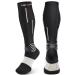NEENCA Compression Socks, Medical Athletic Calf Socks for Injury Recovery & Pain Relief, Sports Protection1 Pair, 20-30 mmhg Large Black White