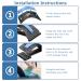 UniForU Back Stretcher Lumbar Stretcher Multi-Level Lumbar Stretching Device with Accupressure Points (Blue) - Buy Online on GoSupps.com