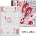 Christmas Nail Stickers 12 Sheets Self-Adhesive Nail Decal Cute Snowflake Elk Winter Nail Art Decoration Design Supplies - Buy Online on GoSupps.com