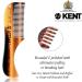 Kent A 81T X-Small Beard & Mustache Pocket Comb - Fine Toothed, Handmade in England - Pack of 2 - Buy Online on GoSupps.com