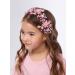 IYOU Flower Girl Hair Accessories Pink Pearl Communion Headpiece Birthday Bridal Wedding Headband for Girls - Buy Online on GoSupps.com