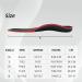 Leaead Plantar Fasciitis Arch Support Insoles for Flat Feet - High Arch Athletic Gel Shoe Inserts with Extra Shock Absorption - Orthotic Insoles for Arch Pain Relief - Men's/Women's (XL, Black) - Buy Online on GoSupps.com