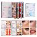 Palette De Maquillage Pour Le Visage Portable 4 Couches 45 Couleurs - Palette De Highlighter Et De Blush En Style Livre - Pour Femmes Filles D butantes Petite Amie Quotidien Voyage F te Rendez-Vous Ma