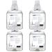 PURELL Brand HEALTHY SOAP Mild Foam 1250 mL Hand Soap Refill for PURELL CS4 Push-Style Dispenser (Pack of 4) - 5174-04 - Manufactured by GOJO Inc.