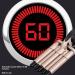 Adjustable 5 Barrel Curling Iron Wand 15 Temperature Gears Digital Display ABS and Aluminum Construction for Long Lasting Wavy Hairstyles - Buy Online on GoSupps.com