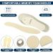 16 Pcs Kids Memory Foam Insoles | Replacement Shoe Inserts for Children | Comfort Cushioning & Breathable with Cutting Line | Heel Pain Relief - Buy Online on GoSupps.com