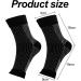 Neuropathy Socks Anti-Slip Plantar Fasciitis Compression Socks Ankle Support Brace for Sprained Ankle X-Large 2p - Buy Online on GoSupps.com