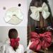 Olakin Hair Loops Clip Set - 2 Pieces | Loop Hair Clips with Clip Closure for Girls in Red & White - Buy Online on GoSupps.com