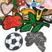 Libiline 50pcs Random Assorted Styles Embroidered Patch Sew On/Iron On Patch Applique Clothes Dress Plant Hat Jeans Sewing Flowers Applique DIY Accessory (Assorted-Style 5) - Buy Online on GoSupps.com