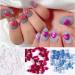 200 PCS Clear Heart Nail Charms for Acrylic Nails - Love Heart 3D Art Decoration | Foweso N58 - Buy Online on GoSupps.com